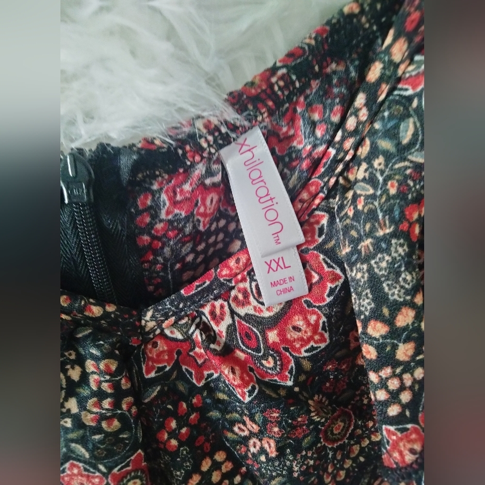 🌺 Xhilaration Cold Shoulder Jumpsuit – Boho Babe Energy 🌺 - Picture 5 of 9